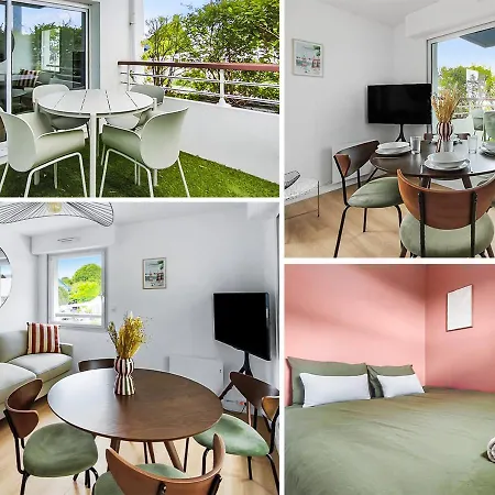 T2 Moderne Avec Terrasse & Parking Prive - 4 Personnes Апартаменты Порнише
