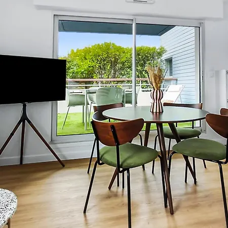 T2 Moderne Avec Terrasse & Parking Prive - 4 Personnes Апартаменты