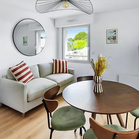 T2 Moderne Avec Terrasse & Parking Prive - 4 Personnes Порнише